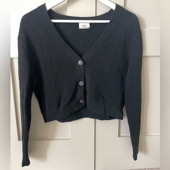 Aritzia Sweaters - Black button up cardigan
